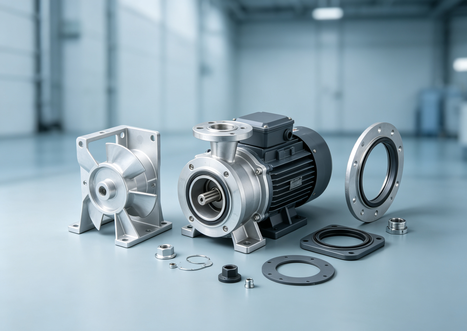 HVAC Fluid Circulation Hardware