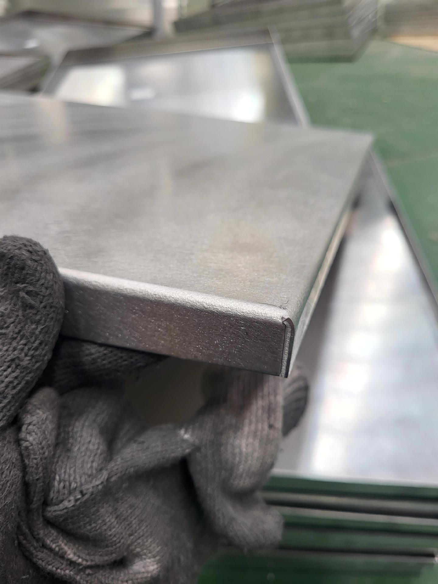 Aximetal custom aluminum sheet metal bending component for industrial equipment
